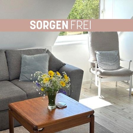 Sorgenfrei -Ruhe Und Erholung In Schoener Studiowohnung Glücksburg Eksteriør bilde